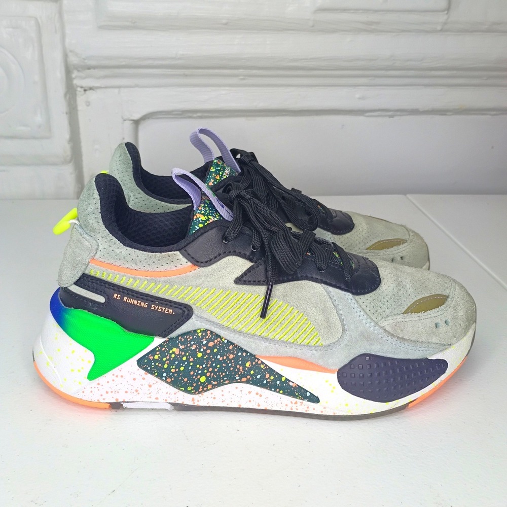 Puma RS-X retro suede sneakers 6Y - Picture 1 of 8